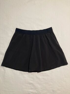 DSG Black Athletic Golf Skirt with Elastic Waist (113)